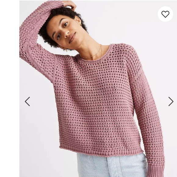 Madewell Sweaters - Madewell XL Open-Stitch Austen Pullover Sweater
